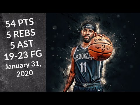Kyrie Irving 54 PTS 5 REBS 5 AST | Nets vs Bulls | Full Highlights 1/31/2020