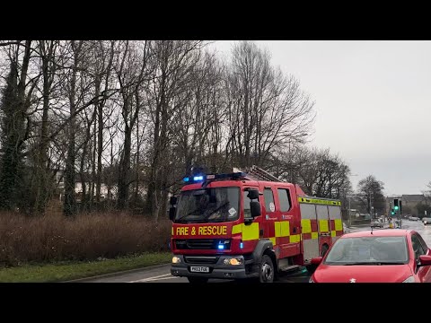 Lancashire Fire & Rescue - Hyndburn’s first Pump Turnout