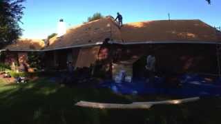 preview picture of video 'Roof Replacement -  GAF Timberline Lifetime HD, Color = Charcoal'