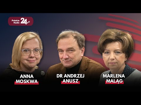 Poranek Polskiego Radia 24 - Marlena Maląg, Anna Moskwa, Andrzej Anusz, Mariusz Trepka, Marek Balt