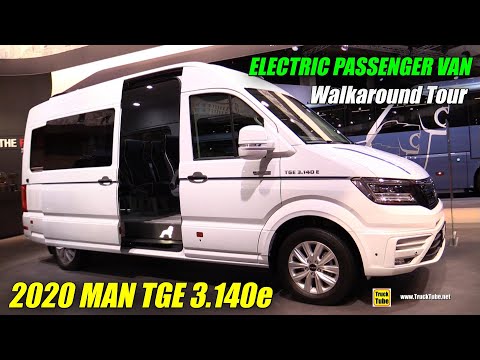 2020 Man TGE 3.140e Electric Passenger Van - Exterior Interior Walkaround