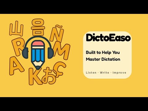 DictoEaso: Handwrite Dictation