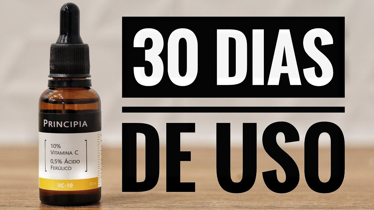 Vitamina C Principia 30 dias de uso! #Skincare