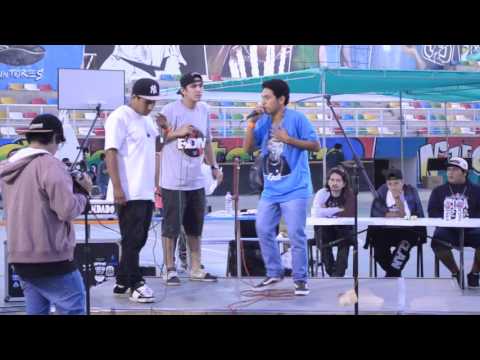 P3s VS Toons - BDM Perú Audición Lima #2 - Delincuencia