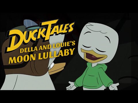 Louie singing the Moon lullaby with Della - DuckTales Moonvasion!