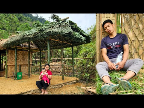 140 Days: 14-Year-Old Single Mother Builds a Bamboo Kitchen, Disappointed About Her Drunk Ex-Husband
