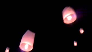 preview picture of video 'Lanterns of Waisak Ceremony in Borobudur Temple Indonesia (2012)'