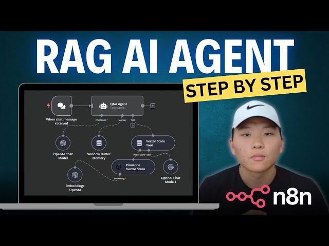 How to Build a No-Code RAG Chatbot AI Agent Using n8n, Pinecone, and ...