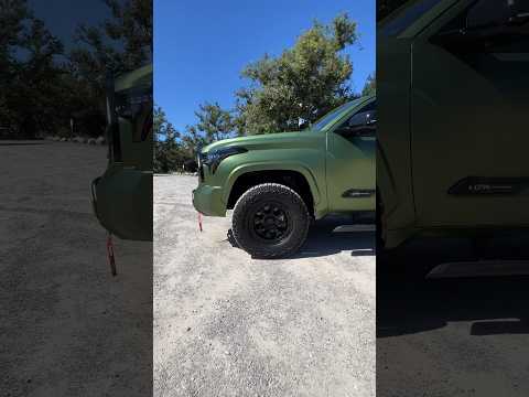 KMC RIOT wheels + Goodyear Wrangler 35” tires #tundra #offroad #4x4