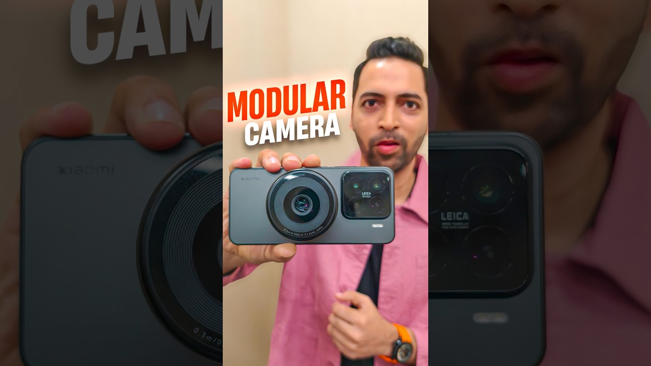 World's First Modular Camera Phone 😱 #shorts
