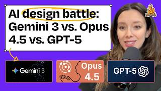 Gemini 3 vs. Claude Opus 4.5 vs. GPT-5.1 Codex: Which AI model is the best designer?