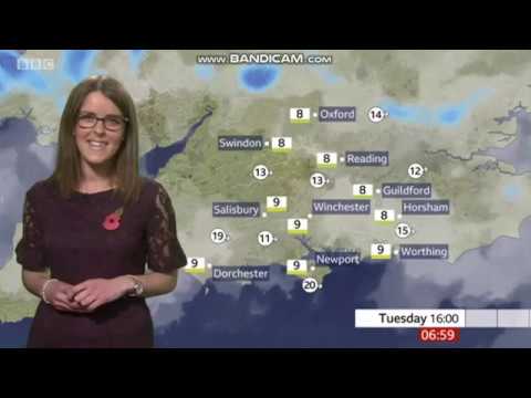 Alex Osbourne South Today morning weather 2019 11 11