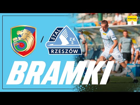 WIDEO: Miedź Legnica - Stal Rzeszów 2-1 [BRAMKI]