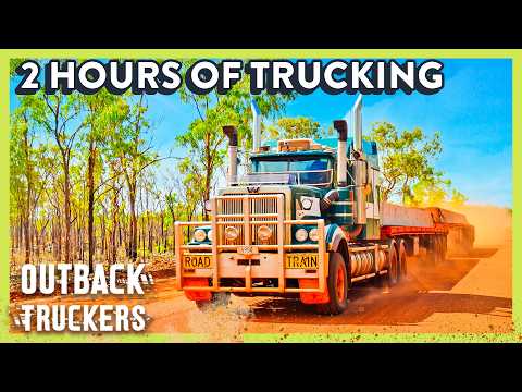 2 HOURS of Action-Packed Adventures! | Outback Truckers - Full Episode Marathon