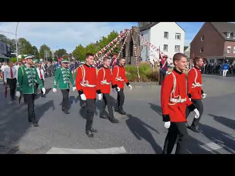 Schützenfest Rheindahlen 21.8.2022 sternenmarsch