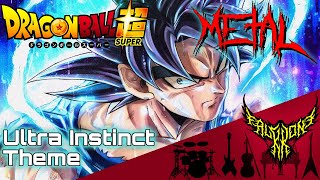 Cover art for 0:10 / 2:49   Dragon Ball Super - Ultra Instinct Theme 【Intense Symphonic Metal Cover】