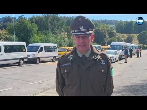 🔴 Carabineros y MTT Los Ríos fiscalizaron el transporte escolar en Panguipulli.