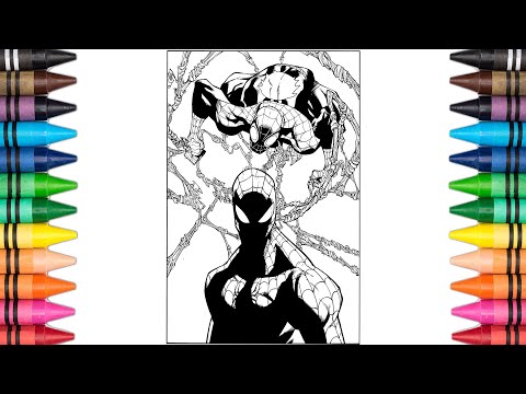 SPIDER-MAN Vs VENOM Coloring #242 - Distrion & Electro-Light - You And Me (feat. Ke'nekt) [NCS]