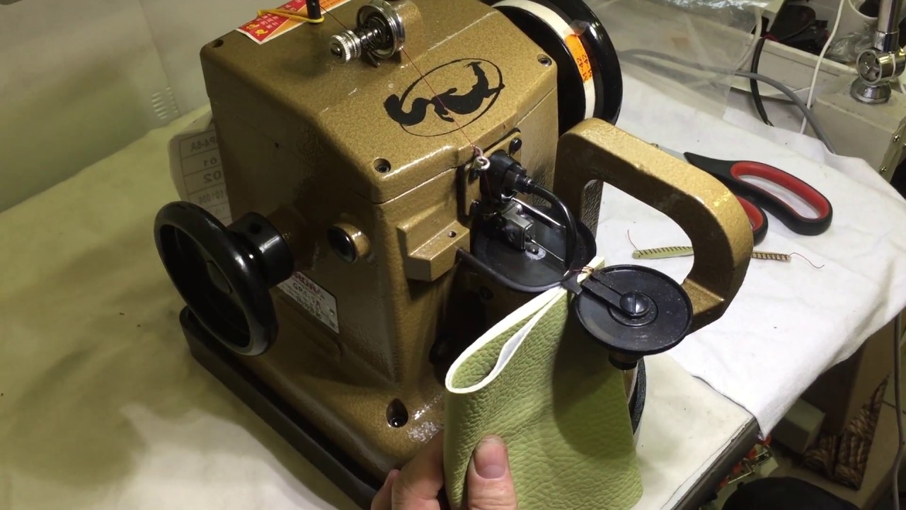Скорняжная машинка для пошива среднего меха и кожи GP4-5A Aurora