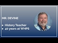 Thank You, Mr. Devine