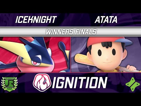 IceKnight (Greninja) vs ATATA (Ness) - Ignition 366 WINNERS FINALS