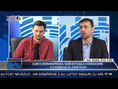 Sighetul de azi 13 Ianuarie 2015 - Cum e Maramuresul sub actuala conducere a consiliului judetean?
