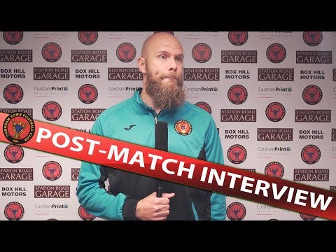 'He was desperate to stay on'- | Post match interview - Justin Flowers