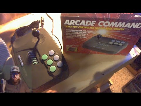 SEGA GENESIS : Arcade / Fight Stick : Unboxing : Doc's Arcade Command : Reaction Review