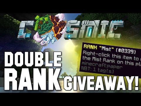 "DOUBLE RANK GIVEAWAY!" Minecraft CosmicPvP Ice Planet Factions Ep
