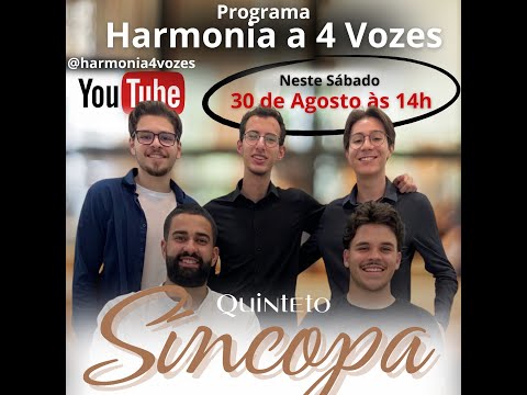 HARMONIA A 4 VOZES -  QUINTETO SINCOPA
