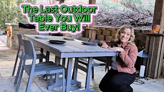 Best All Weather Patio Dining Table for 6 People