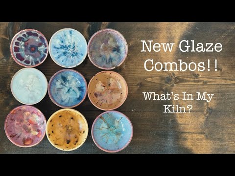 New Glaze Combos Shared!! What’s in my Kiln??