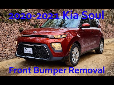 2020-2022+ Kia Soul Front Bumper Removal - Step by Step