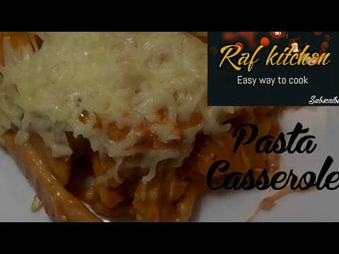 How do i make Chicken Pasta casserole, Como cocinar o preparar macarrones con pollo, (Raf kitchen)