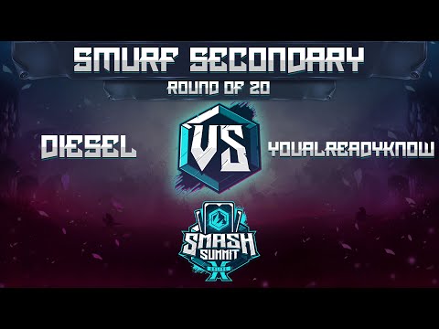 Diesel vs YouAlreadyKnow - Smurf Secondary: Round of 20 - Smash Summit 10 | Ganondorf vs Fox