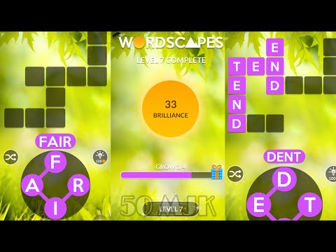Wordscapes , Gameplay All Levels Walkthrough ios - Top 10 New Android Games 2021