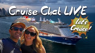 Cruise Chat LIVE | 🌴LIVE from SoCal🌴 | Ep. 181