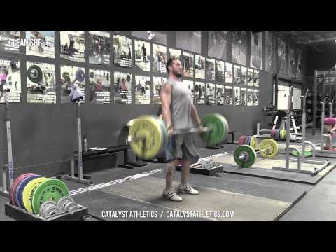 Clean Shrug - Olympic Weightlifting Exercise Library - Catalyst Athletics