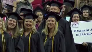 2016 Kremen School of Education &amp; Human Development Convocation- California State University, Fresno