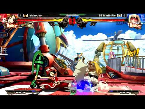 GGXrd @ TSB Christmas Miracle - Mahouko (May) vs BT MarlinPie (Zato-1) [720p/60fps]
