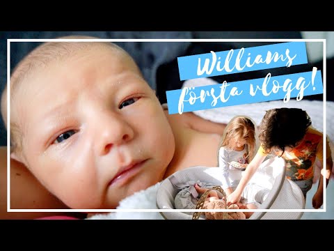 FÖRSTA VLOGGEN MED BEBIS | 3 dagar efter förlossningen