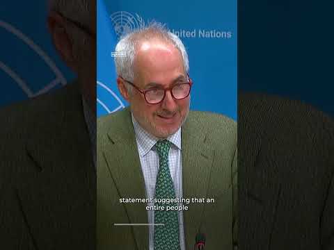 UN ‘troubled’ by Trump’s earlier remark that Iran’s ‘civilisation will die’ | AJ #shorts