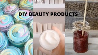 DIY BEAUTY/SELF CARE PRODUCTS | how to make face masks, body butters, lip scrubs :)