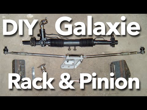 DIY Rack and Pinion for a 62 Galaxie using a GM J-car Rack