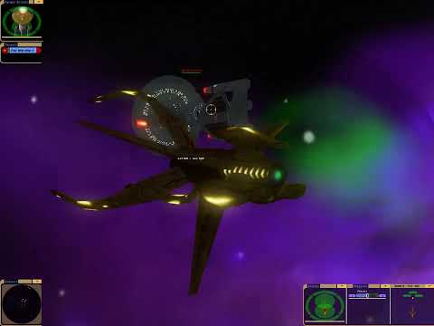 Star Trek Bridge Commander  - Ultra Behemoth 8472 vs 2 Galaxy From Hell and 2 Sovereign III