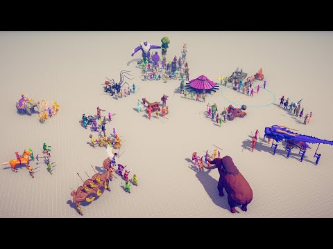 ALL FACTIONS BATTLE ROYALE - Totally Accurate Battle Simulator TABS