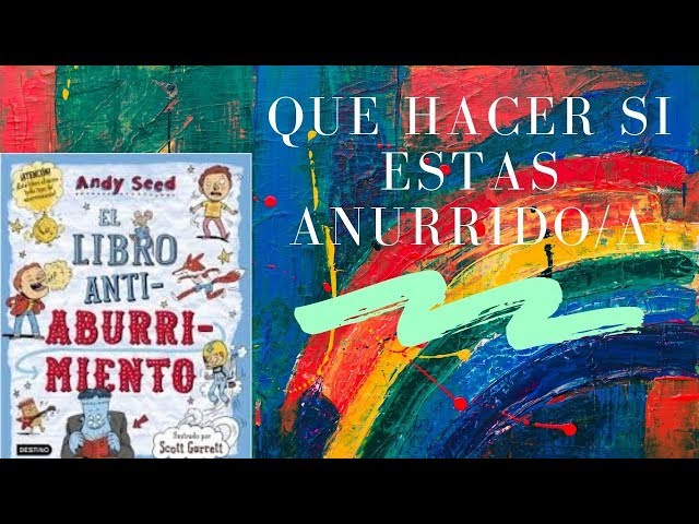 Vídeo relacionado con El libro antiaburrimiento. Edición especial a todo color (Libros de entretenimiento)