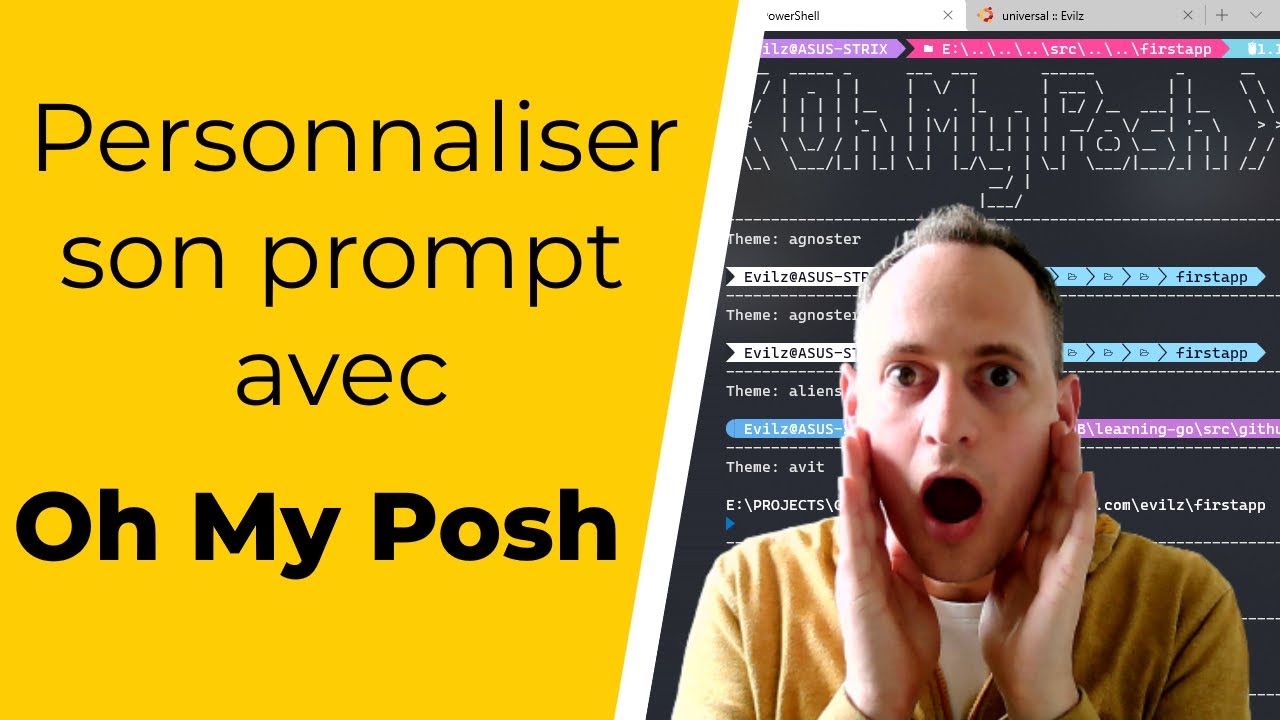 Personnaliser son prompt avec Oh My Posh 😮