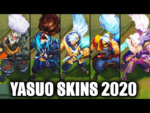 All Yasuo Skins Spotlight 2020 - Prestige True Damage Latest Skin (League of Legends)