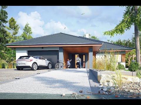 Projekt domu Aura II  - pracownia Dom Dla Ciebie